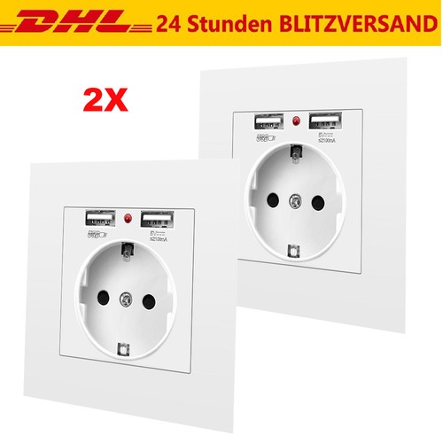 Presa prese usb schuko - 2,